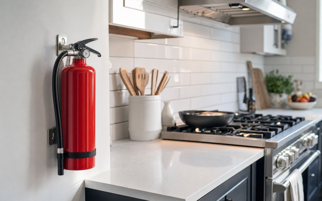 Best Home Fire Extinguishers: Types, Sizes & Kitchen Placement