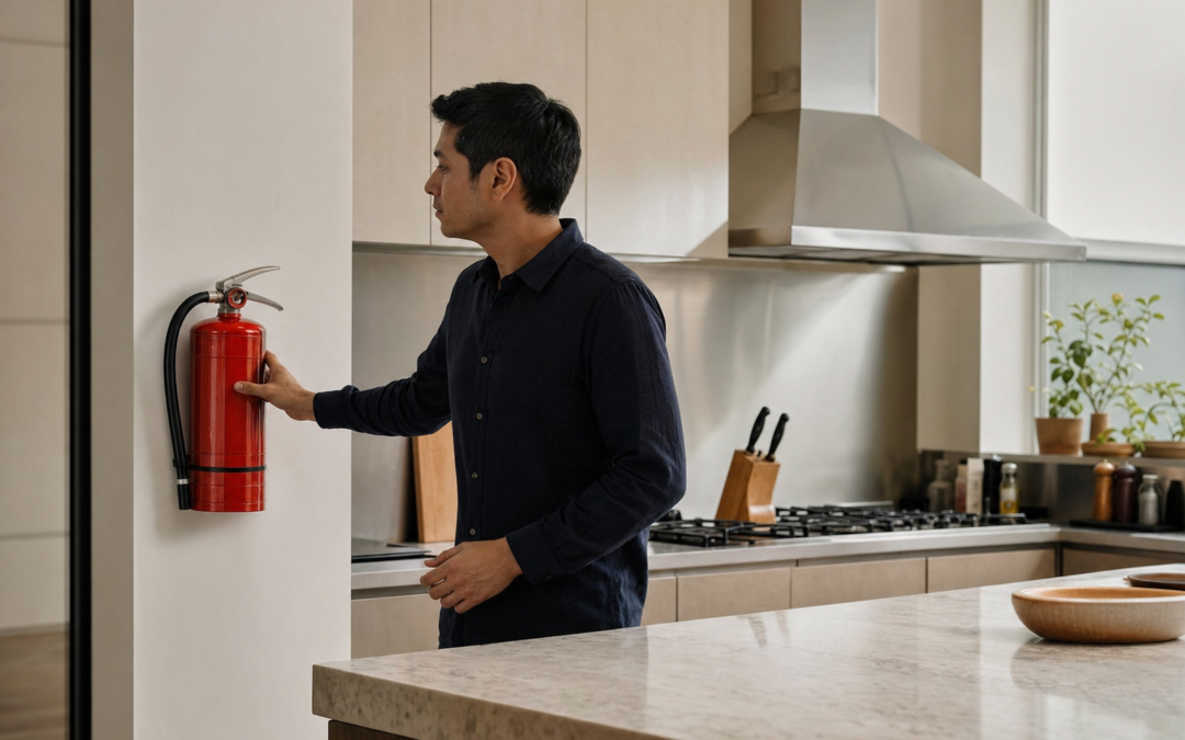 Kitchen Fire Extinguisher Placement and Class Guide
