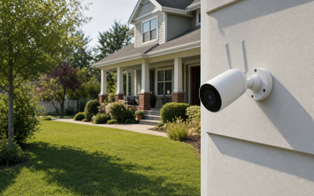 Perimeter Camera Coverage Plan for Typical Suburban Lots